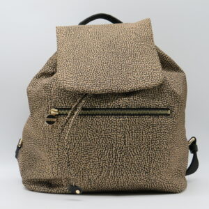 BORBONESE ZAINO CON PATTA JET MARRONE