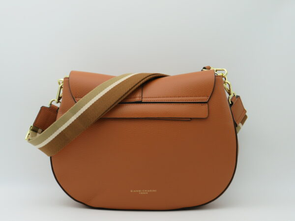 GIANNI CHIARINI "HELENA" GRANDE IN PELLE CARAMELLO - immagine 3