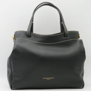 GIANNI CHIARINI BORSA A MANO/TRACOLLA IN PELLE NERA