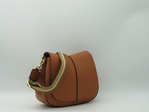 GIANNI CHIARINI "HELENA" PICCOLA IN PELLE CARAMELLO - immagine 2
