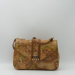 ALVIERO MARTINI 1'CLASSE SOTTOBRACCIO/TRACOLLA CON PATTA IN PELLE GEO