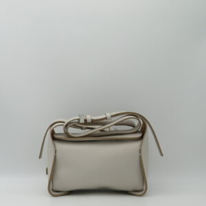 GIANNI CHIARINI TRACOLLA IN PELLE MARTELLATA SABBIA