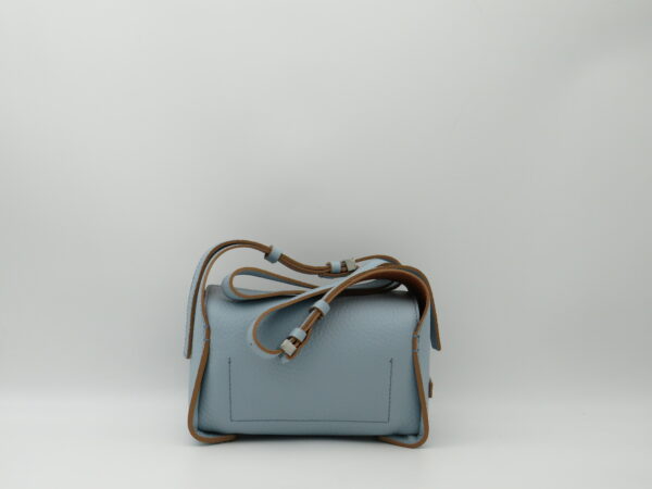 GIANNI CHIARINI TRACOLLA PICCOLA IN PELLE CELESTE - immagine 3