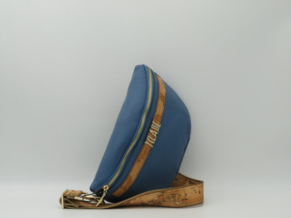 ALVIERO MARTINI 1'CLASSE MARSUPIO IN PELLE COL JEANS+GEO