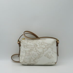 ALVIERO MARTINI 1'CLASSE TRACOLLA PICCOLA GEO BIANCO