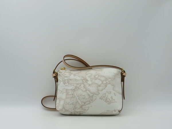 ALVIERO MARTINI 1'CLASSE TRACOLLA PICCOLA GEO BIANCO
