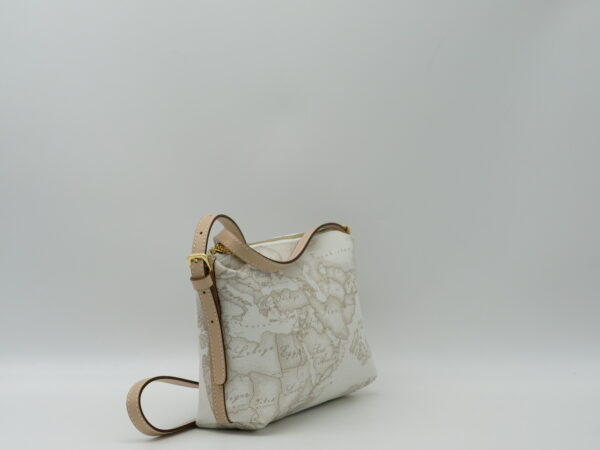 ALVIERO MARTINI 1'CLASSE TRACOLLA PICCOLA GEO BIANCO - immagine 2