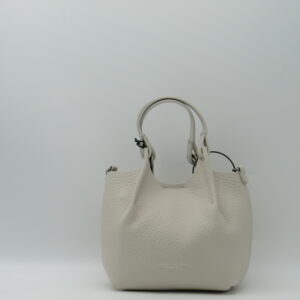 GIANNI CHIARINI "DUA"MINI MANO/TRACOLLA IN PELLE SABBIA