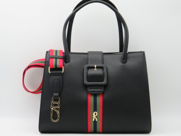 ROBERTA DI CAMERINO BORSA GRANDE ECOPELLE NERO