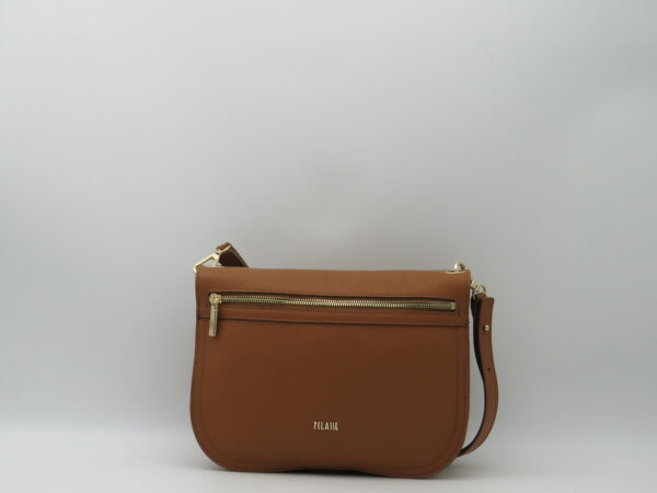 ALVIERO MARTINI 1'CLASSE SOTTOBRACCIO/TRACOLLA REVERSE IN PELLE TABACCO+GEO - immagine 3