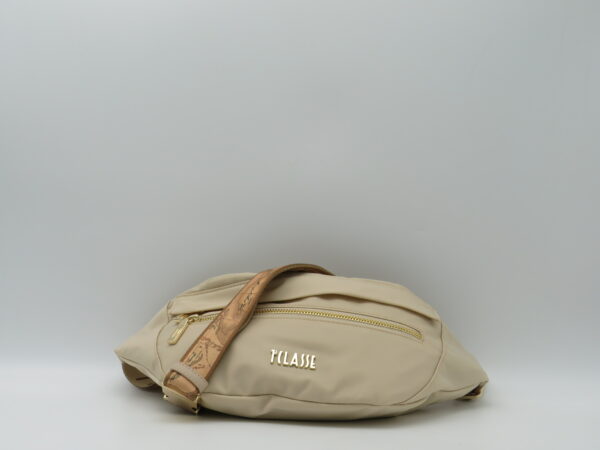 ALVIERO MARTINI 1'CLASSE MARSUPIO  GRANDE  CHAMPAGNE+GEO