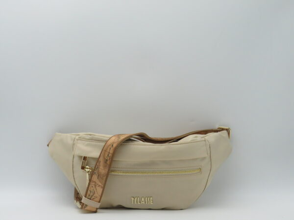 ALVIERO MARTINI 1'CLASSE MARSUPIO  GRANDE  CHAMPAGNE+GEO - immagine 2