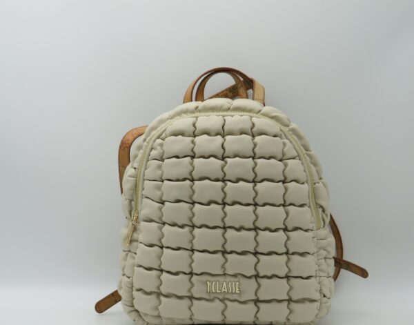 ALVIERO MARTINI 1'CLASSE ZAINO MATELASSE AVORIO