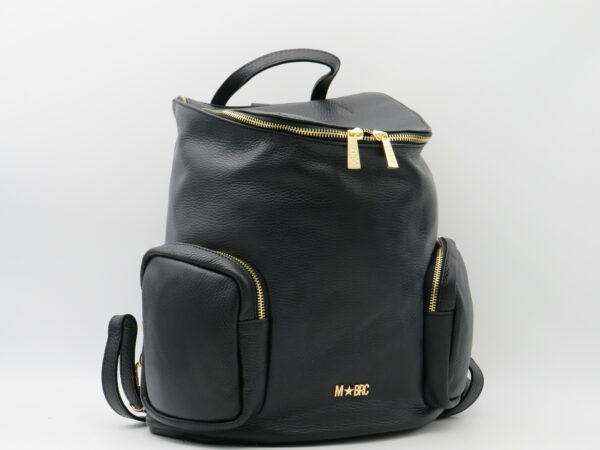MBRC ZAINO GRANDE PELLE NERO - immagine 2