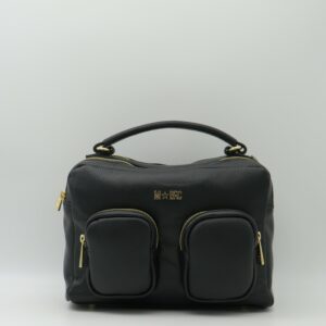 MBRC BORSA MEDIA A MANO TASCHE PELLE NERO