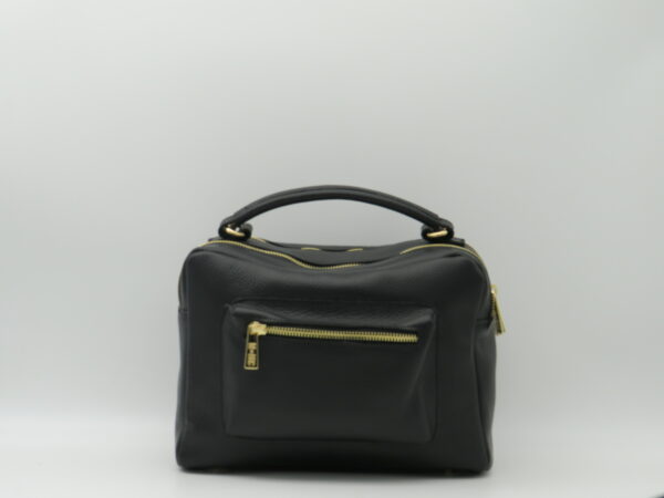 MBRC BORSA MEDIA A MANO TASCHE PELLE NERO - immagine 3