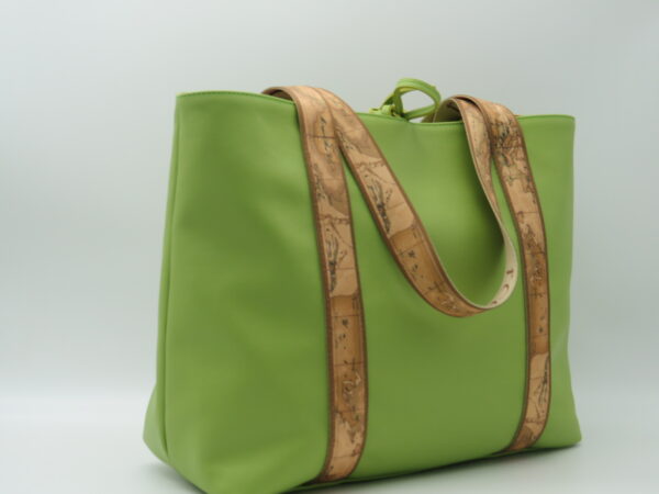 ALVIERO MARTINI 1'CLASSE SHOPPING REVERSE VERDE MELA/GEO - immagine 3