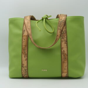 ALVIERO MARTINI 1'CLASSE SHOPPING REVERSE VERDE MELA/GEO