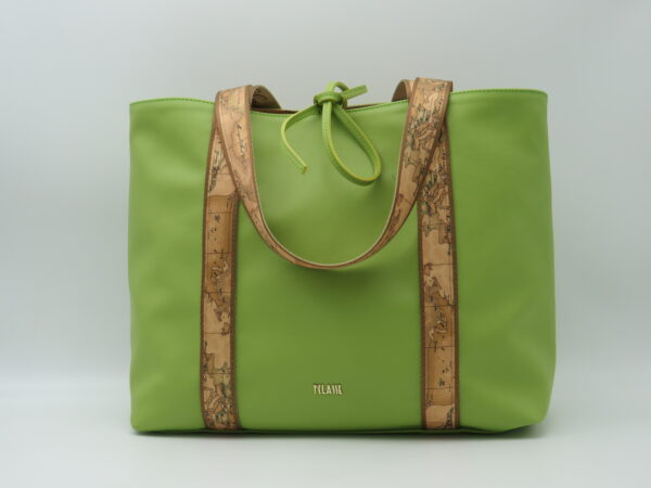 ALVIERO MARTINI 1'CLASSE SHOPPING REVERSE VERDE MELA/GEO