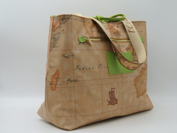ALVIERO MARTINI 1'CLASSE SHOPPING REVERSE VERDE MELA/GEO - immagine 5