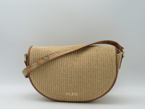 ALVIERO MARTINI 1'CLASSE TRACOLLA MEDIA CON PATTA RAFIA+GEO