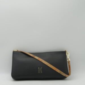 ALVIERO MARTINI 1'CLASSE SOTTOBRACCIO/POLSIERA ECOPELLE NERO