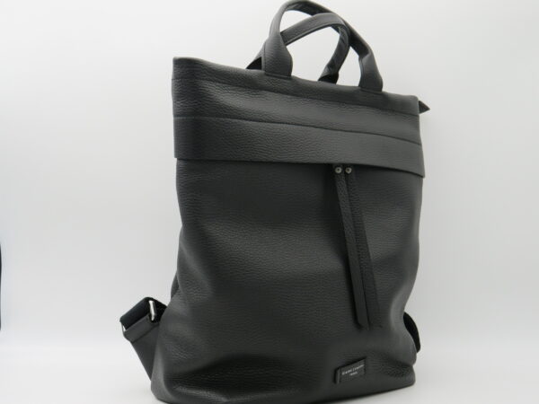 GIANNI CHIARINI ZAINO PORTAPC RETTANGOLARE PELLE NERO - immagine 2