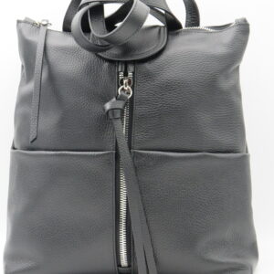 GIANNI CHIARINI ZAINO GRANDE IN PELLE NERO