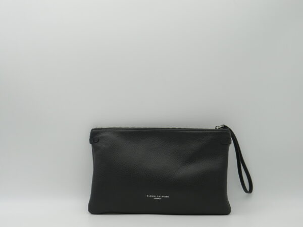 GIANNI CHIARINI POLSIERA PELLE NERO