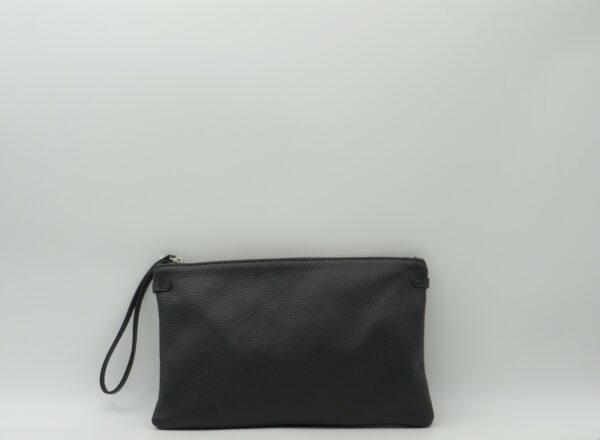 GIANNI CHIARINI POLSIERA PELLE NERO - immagine 3