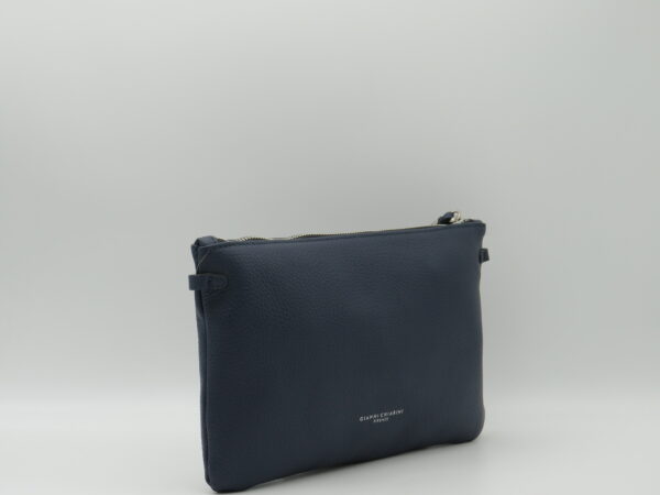 GIANNI CHIARINI POLSIERA PELLE BLU NAVY - immagine 2