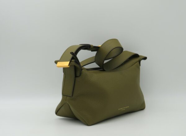 GIANNI CHIARINI TRACOLLA PICCOLA RETTANGOLARE PELLE VERDE MUSCHIO - immagine 2