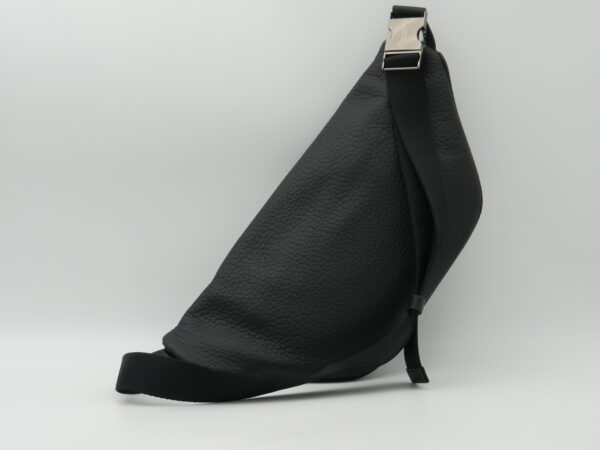 GIANNI CHIARINI MARSUPIO PELLE NERO - immagine 2