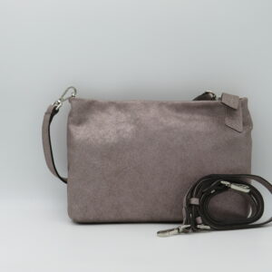 GIANNI CHIARINI SOTTOBRACCIO/TRACOLLA IN PELLE GLITTER LILLA