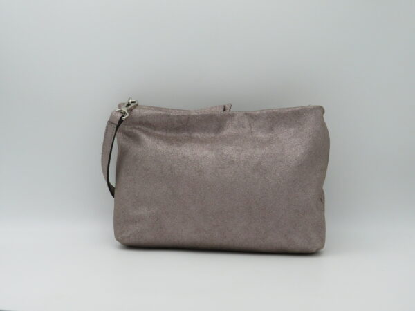 GIANNI CHIARINI SOTTOBRACCIO/TRACOLLA IN PELLE GLITTER LILLA - immagine 2
