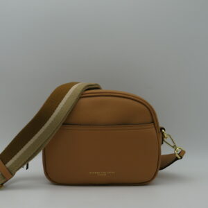 GIANNI CHIARINI TRACOLLA PICCOLA STONDATA PELLE CAMMELLO
