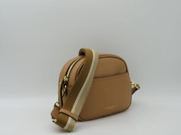 GIANNI CHIARINI TRACOLLA PICCOLA STONDATA PELLE CAMMELLO - immagine 2