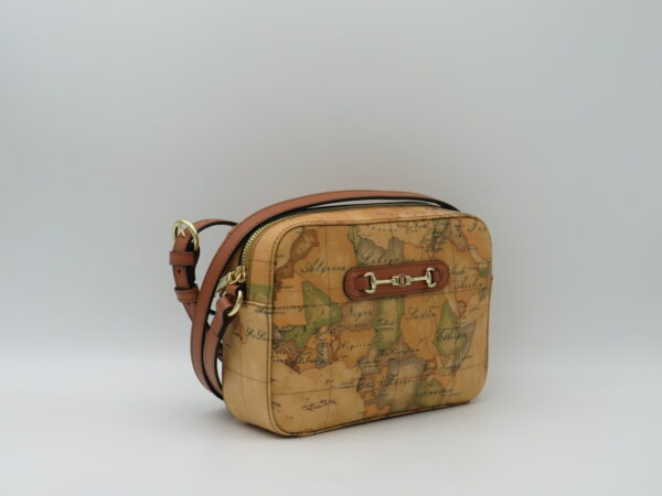ALVIERO MARTINI BORSA CUBETTO PICCOLO GEO MORSETTO DAVANTI - immagine 2