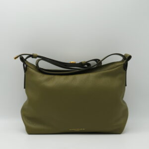 GIANNI CHIARINI SOTTOBRACCIO MEDIO IN PELLE VERDE