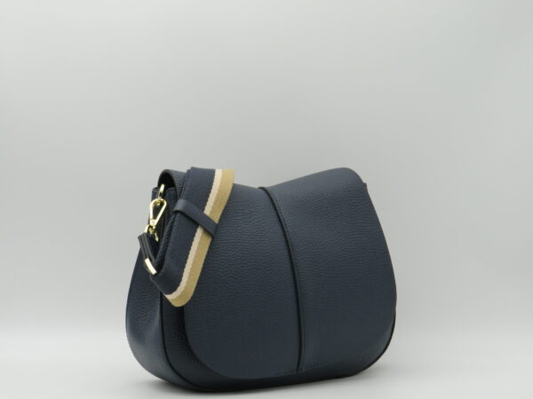 GIANNI CHIARINI HELENA PICCOLA IN PELLE BLU NAVY - immagine 2