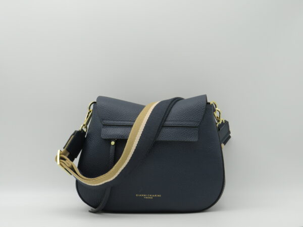 GIANNI CHIARINI HELENA PICCOLA IN PELLE BLU NAVY - immagine 3