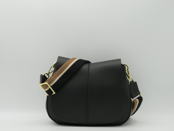 GIANNI CHIARINI TRACOLLA HELENA PICCOLA IN PELLE NERO