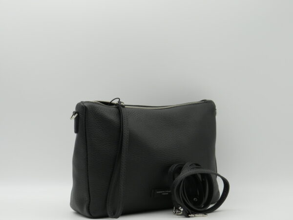 GIANNI CHIARINI POLSIERA/TRACOLLA IN PELLE NERO - immagine 2