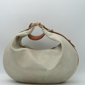 BORBONESE HOBOBAG GRANDE GRAFFITI SABBIA