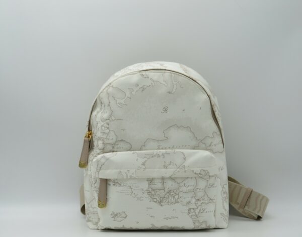 ALVIERO MARTINI 1'CLASSE ZAINO MEDIO GEO GOMMATO BIANCO