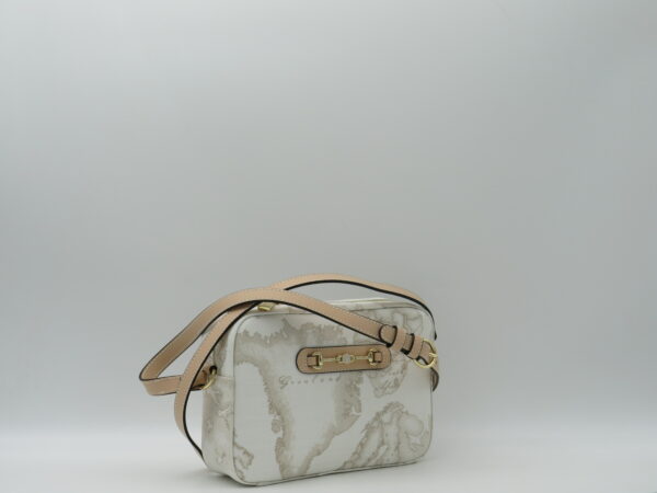 ALVIERO MARTINI 1'CLASSE TRACOLLA PICCOLA GEO WHITE+MORSETTO - immagine 2