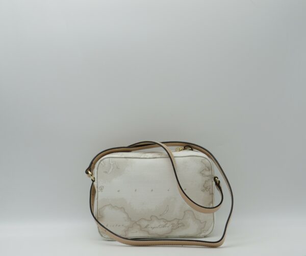 ALVIERO MARTINI 1'CLASSE TRACOLLA PICCOLA GEO WHITE+MORSETTO - immagine 3