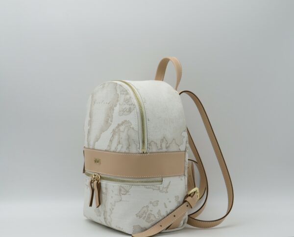 ALVIERO MARTINI 1'CLASSE ZAINO PICCOLO GEO BIANCO - immagine 3