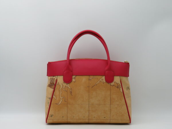 ALVIERO MARTINI BORSA A MANO MEDIA GEO + ROSSO - immagine 3