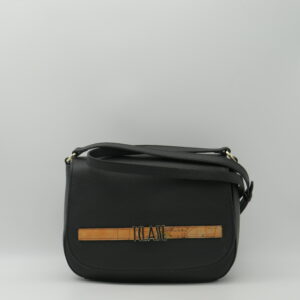 ALVIERO MARTINI BORSA TRACOLLA PATTA PELLE NERO